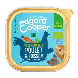 Pâté Poulet & Poisson - Edgar Cooper  Edgar Cooper 5425039486475 Pâtées pour chien