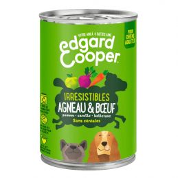 Pâté Agneau & Boeuf - Edgar Cooper  Edgar Cooper 5425039486352 Pâtées pour chien