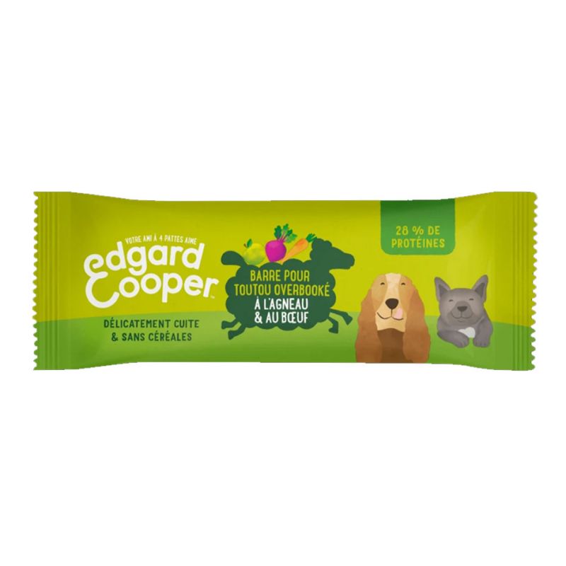 Barre à l'agneau & boeuf - Edgar Cooper  Edgar Cooper 5425039487229 Friandises