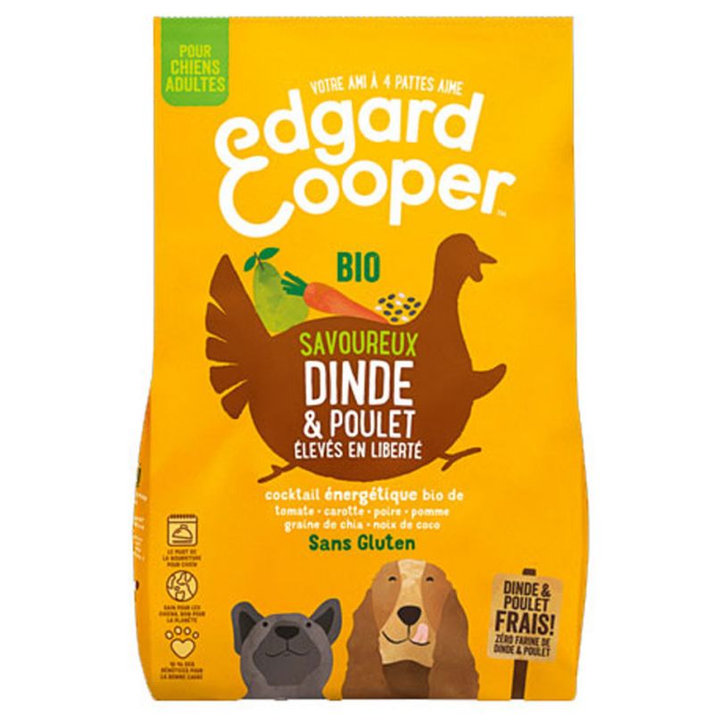 Edgar Cooper Dinde & Poulet Edgar Cooper  Croquettes Edgar Cooper