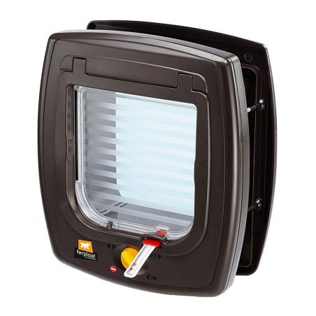 Chatière swing 7 marron Ferplast 