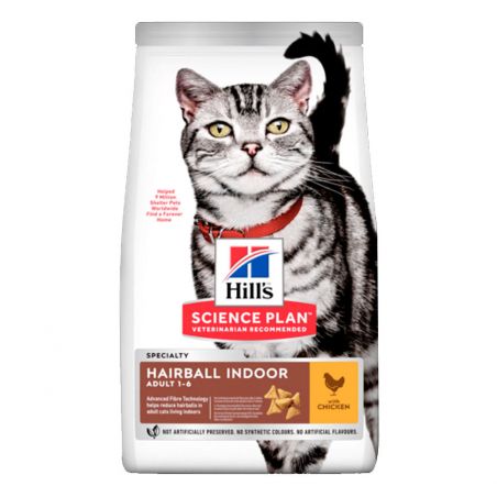 Hill's Adult Hairball Indoor Poulet 