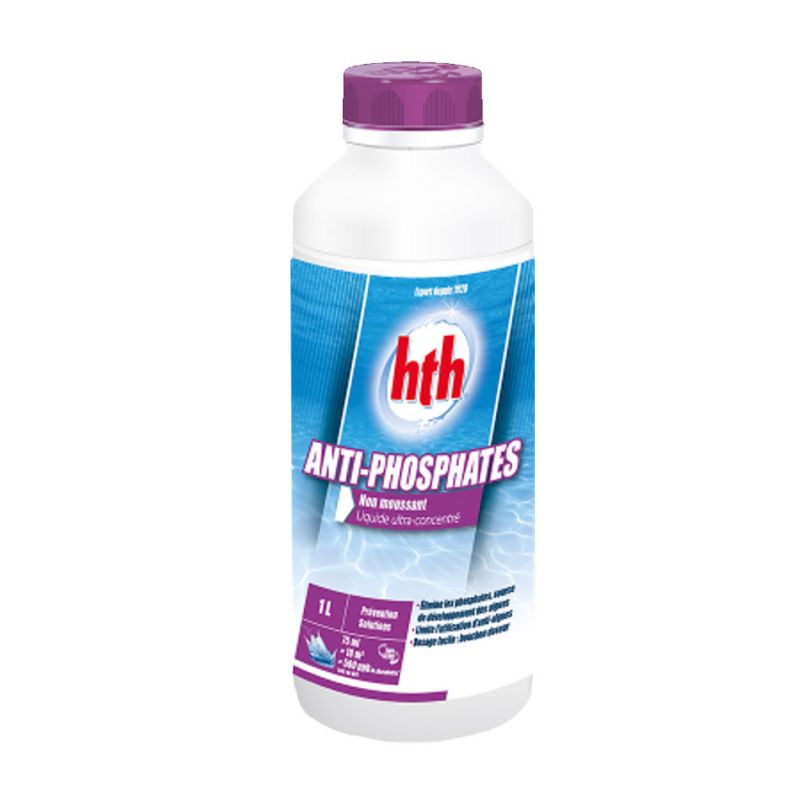 hth® Anti-Phosphates 1 L  3521686004290 Traitements, test d'eau