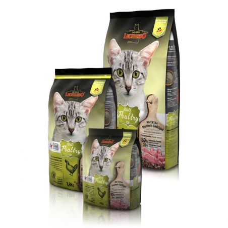 Croquettes Leonardo Adult Grain Free Poultry