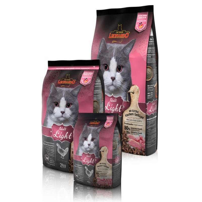 Croquettes Leonardo Adult Light LEONARDO  Croquettes Leonardo