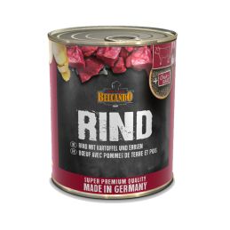 Boîte Belcando Boeuf, pommes de terre, pois BELCANDO  Paté pour chien