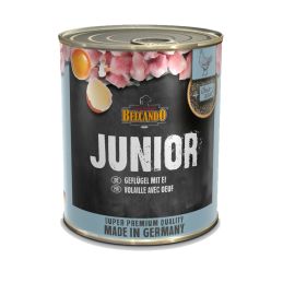 Boîte Belcando Junior Volaille, oeuf BELCANDO  Pâtées pour chien
