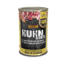 Boîte Belcando Poulet, canard, carottes BELCANDO  Pâtées pour chien
