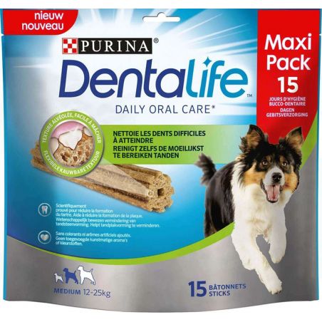 Purina Dentalife Medium - Bâtonnets x 15