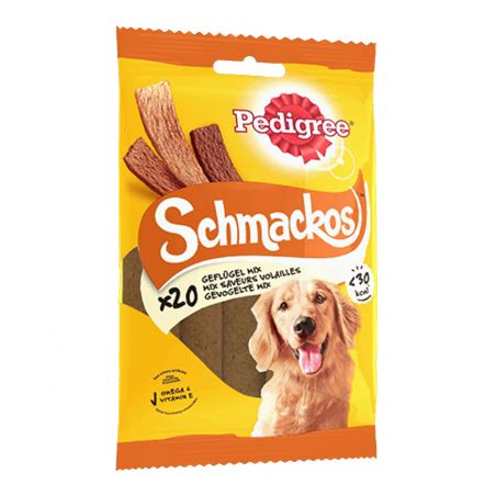 SCHMACKOS X20 MIX VOLAILLES 144G