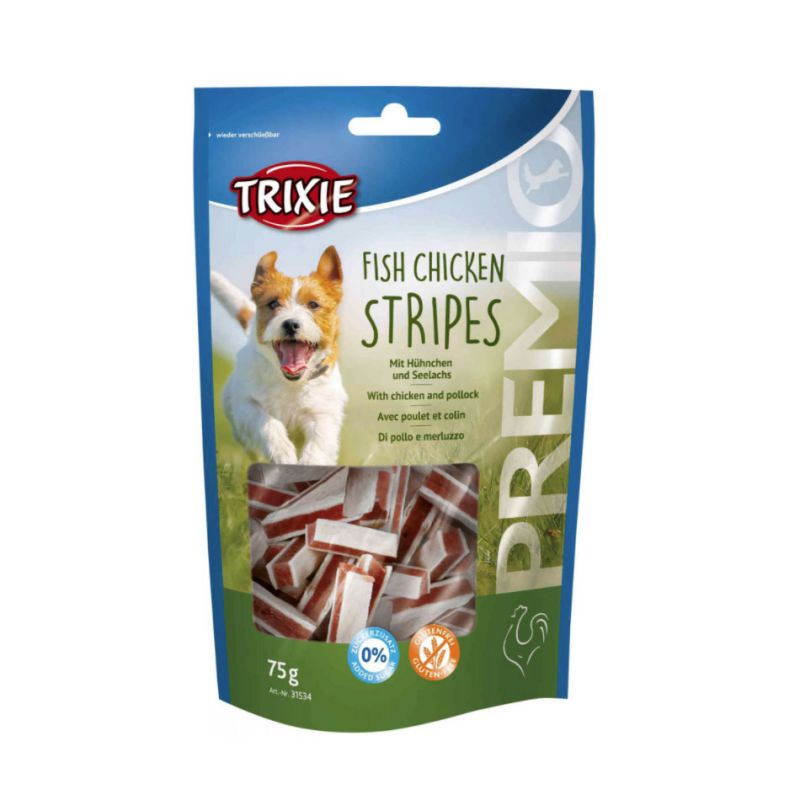 Friandises Fish Chicken Stripes Trixie TRIXIE 4011905315348 Friandises