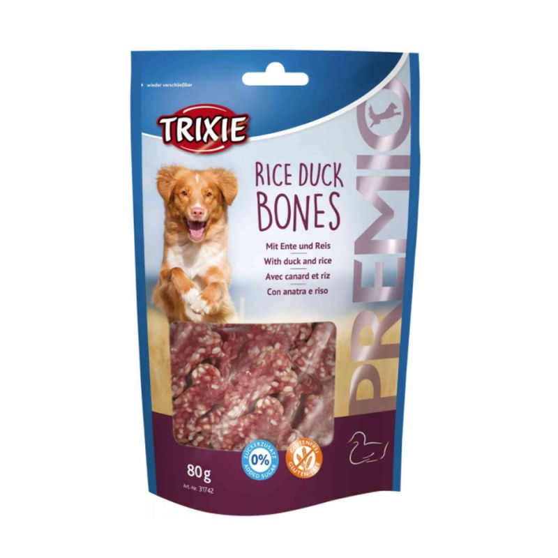 Friandises Rice Duck Bones Trixie TRIXIE 4011905317427 Friandises