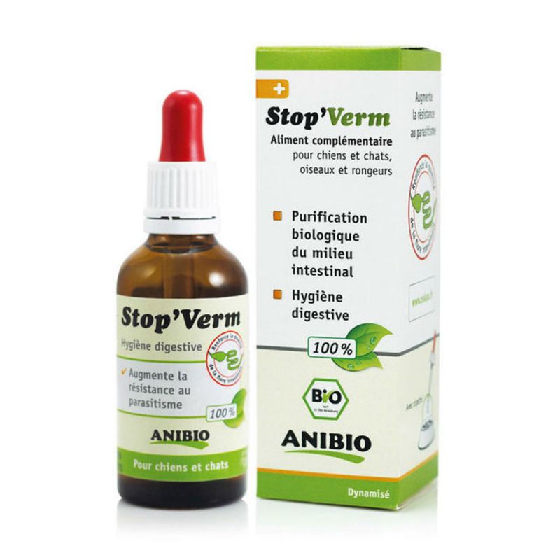 Anibio Stop'Verm ANIBIO 3700215101925 Compléments alimentaires