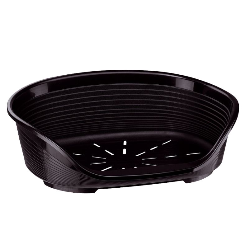 Corbeille pour Chien Ferplast Siesta Deluxe Noir FERPLAST  Coussins, corbeilles, paniers et dômes