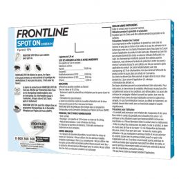 Frontline Spot On Chien 10-20 kg FRONTLINE  Pipettes