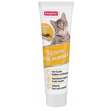 Beaphar Pâte Taurine + Omega 3 et 6 pour chat