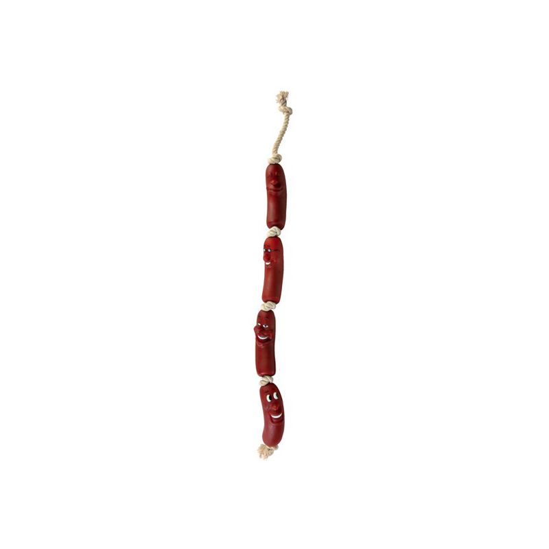 Trixie Jouet corde et 4 saucisses  TRIXIE 4011905032528 Cordes, jouets à mordre