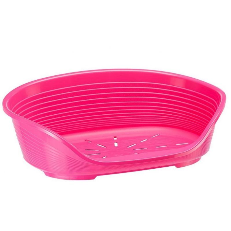 Corbeille pour chien Deluxe Fushia FERPLAST  Coussins, corbeilles, paniers et dômes