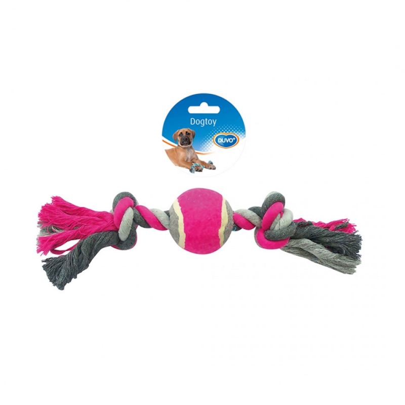 Balle de tennis et corde Duvo+ DUVO+ 5414365066390 Cordes, jouets à mordre