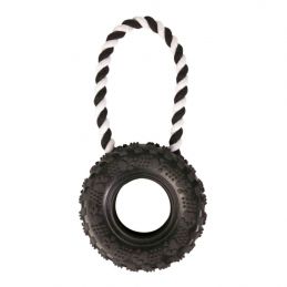 Jouet pneu sur corde Trixie TRIXIE 4011905337029 Cordes, jouets à mordre