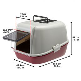 Maison de toilette chat Ferplast Magix FERPLAST 8010690052793 Maisons de toilette et bacs