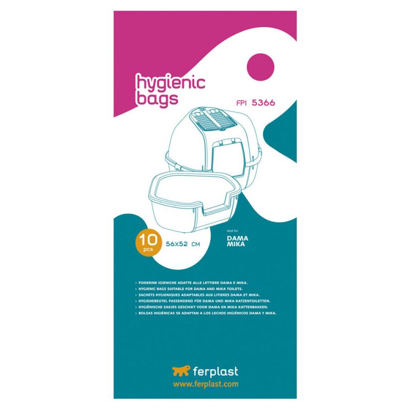 Sac hygiénique pour litière Ferplast FPI 5366 FERPLAST 8010690097541 Litières et accessoires