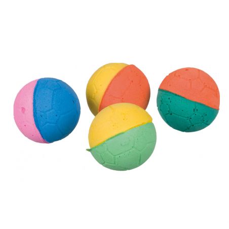 Balle pour chat Trixie en mousse lot de 4