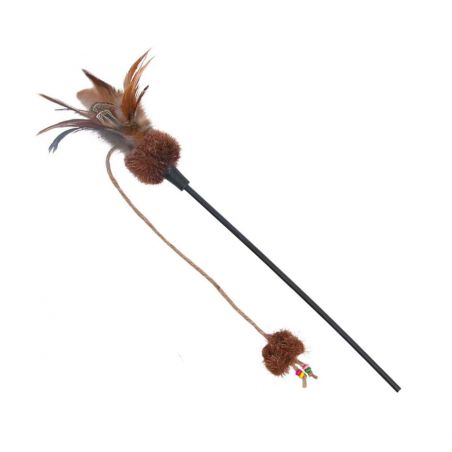 Canne à pêche pour chat Trixie