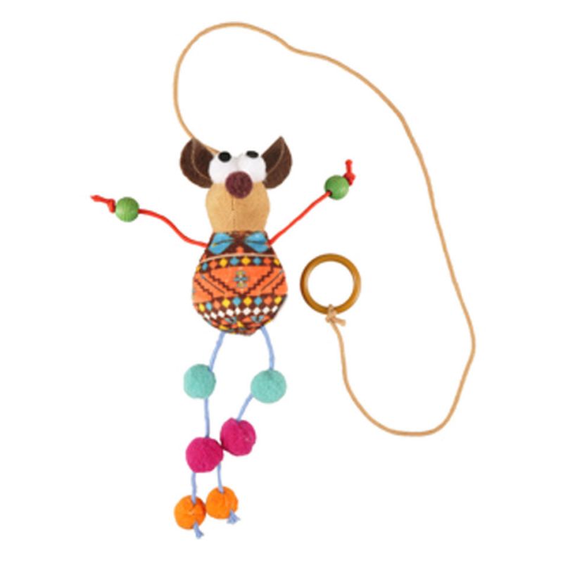 Jouet pour chat Flamingo Indy la souris KARLIE FLAMINGO 5400585049374 Souris, peluche