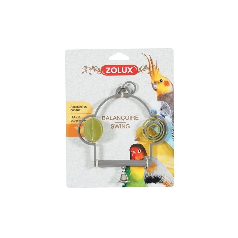 Balançoire Swing en plastique Zolux ZOLUX 3336021340151 Perchoirs
