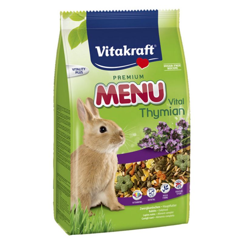 Vitakraft Menu thym lapin nain 800g VITAKRAFT VITOBEL 4008239249579 Alimentation