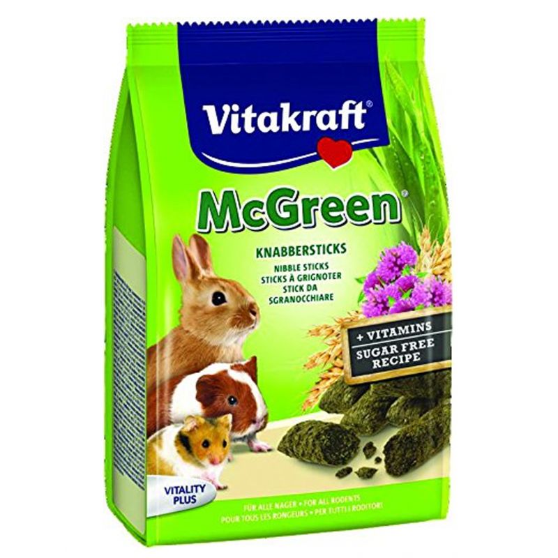 MCGREEN POUR TOUS RONGEURS 50G VITAKRAFT VITOBEL 4008239256706 Friandise & Complément