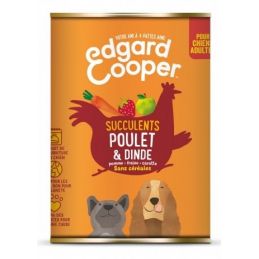 Pâté Poulet & Dinde - Edgar Cooper  Edgar Cooper 5425039486307 Pâtées pour chien