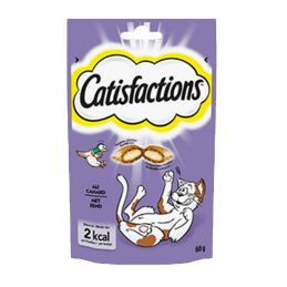 Friandise Catisfactions pour chat au canard  5998749118238 Friandises