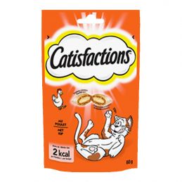 Friandise Catisfactions pour chat au poulet  5998749117774 Friandises