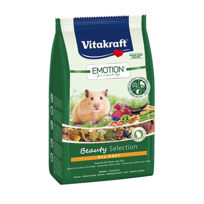 Vitakraft Hamster Emotion Beauty 600 g VITAKRAFT VITOBEL 4008239314604 Alimentation