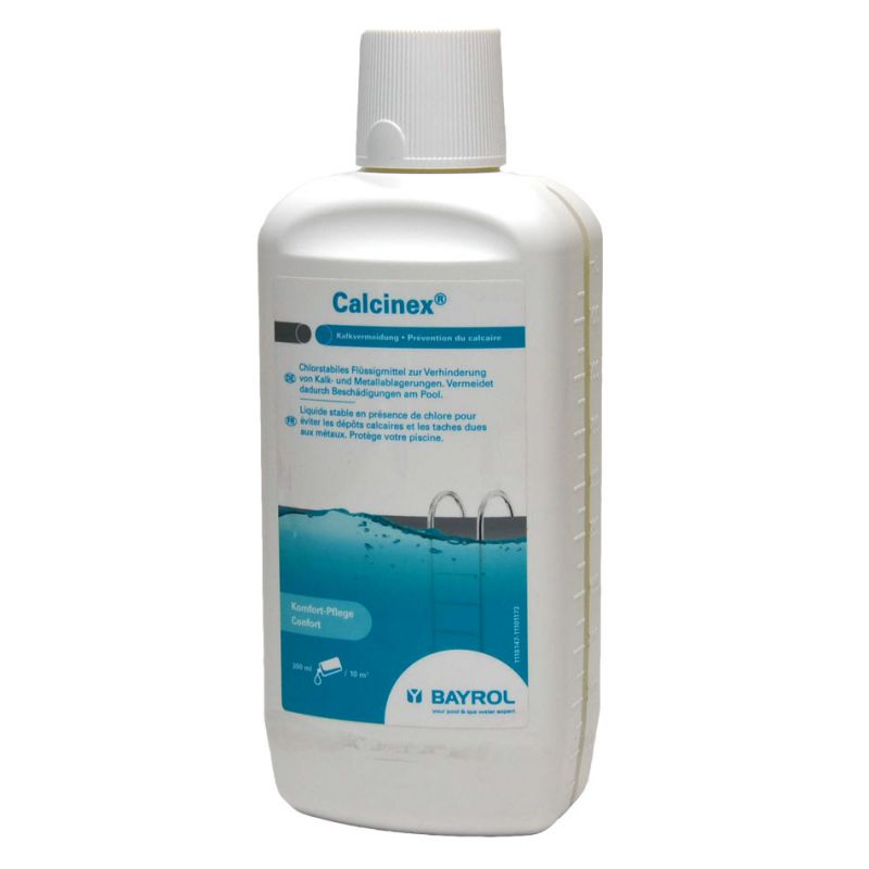 Anti calcaire piscine Calcinex Bayrol 1 L ou 3 L 