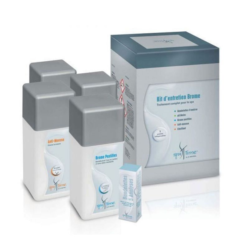Kit d'entretien Brome Spa Time by Bayrol BAYROL 4008367991050 Traitement de l'eau