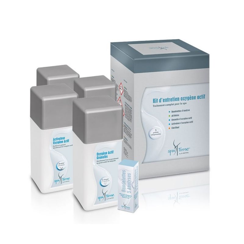 Kit d'entretien Oxygène actif Spa Time by Bayrol BAYROL 4008367991067 Traitement de l'eau