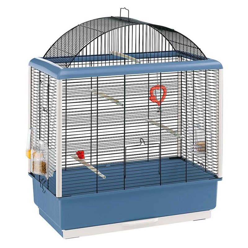 CAGE PALLADIO 4 NOIRE FERPLAST 8010690082448 Oiseaux Exotiques