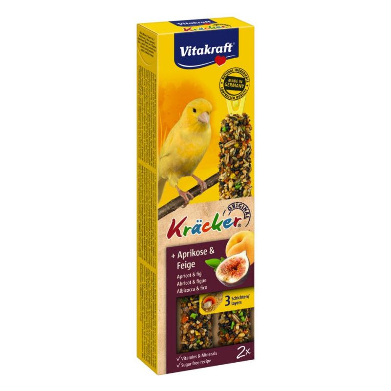 Vitakraft Kräcker Canaris Abricot & Figue VITAKRAFT VITOBEL 4008239212665 Canaris