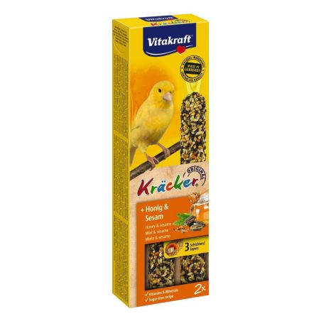 Vitakraft Kräcker Canaris miel & sésame x2