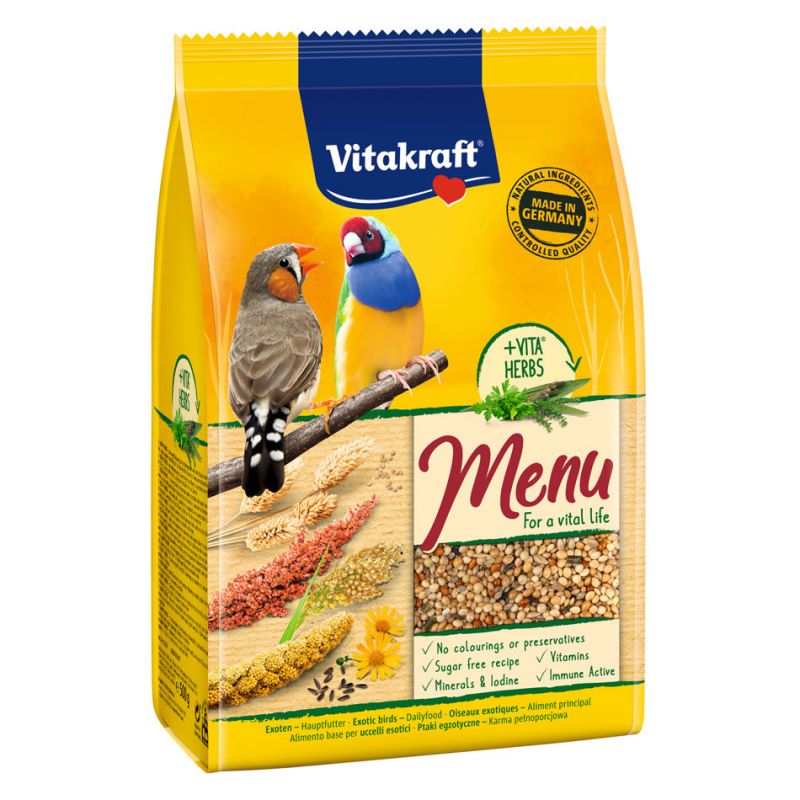 Vitakraft Menu Prenium Exotique VITAKRAFT VITOBEL 4008239249449 Oiseaux Exotiques