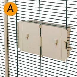 Mangeoire Ferplast Brava 6 FERPLAST 8010690090498 Mangeoires, abreuvoirs