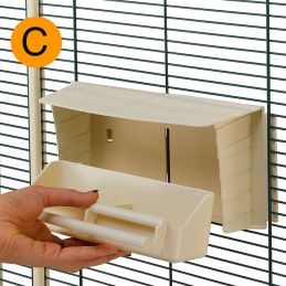 Mangeoire Ferplast Brava 6 FERPLAST 8010690090498 Mangeoires, abreuvoirs