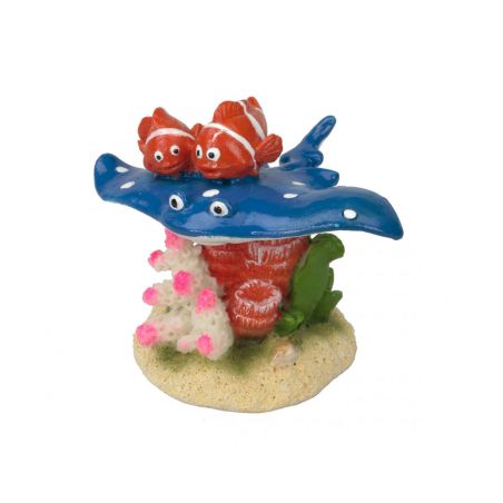 Décor poisson clown & raie EBI 