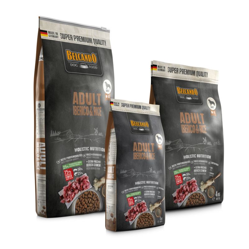 Croquettes Belcando Adult Iberico & Rice  BELCANDO  Croquettes Belcando