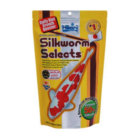 Hikari Silkworm select medium 500g