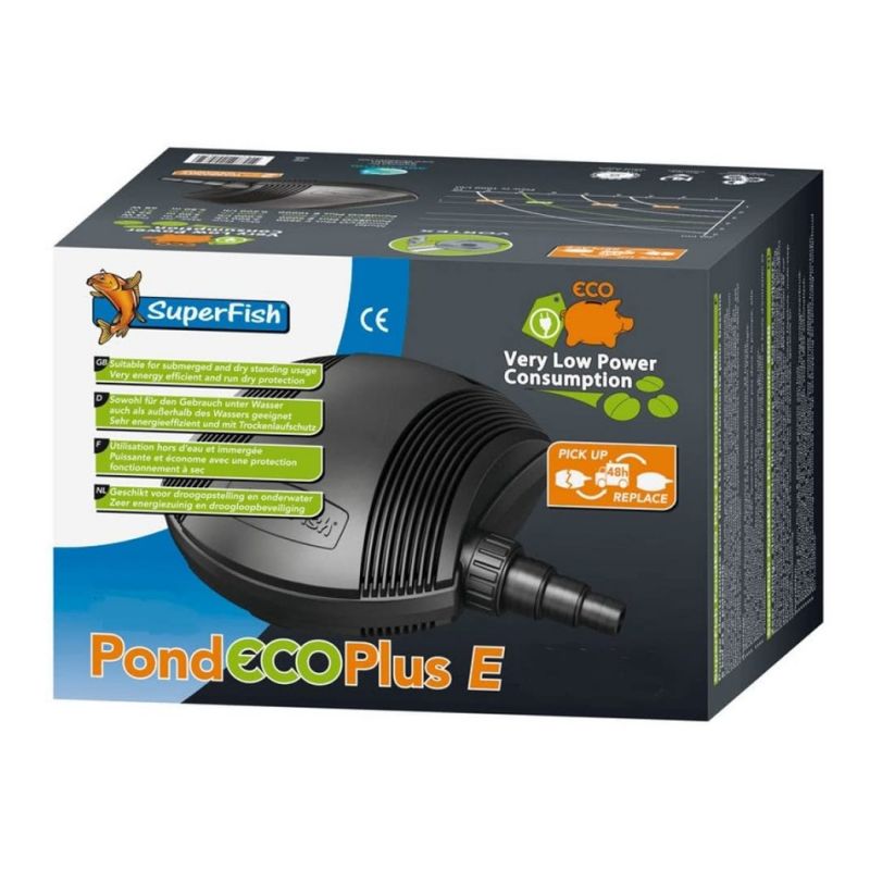 Superfish Pond Eco Plus E SUPERFISH  Pompe de filtre et jet d'eau