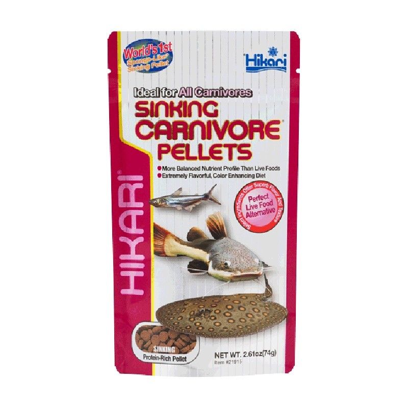 Hikari Sinking Carnivore Pellets HIKARI 042055219150 Aliments de fond